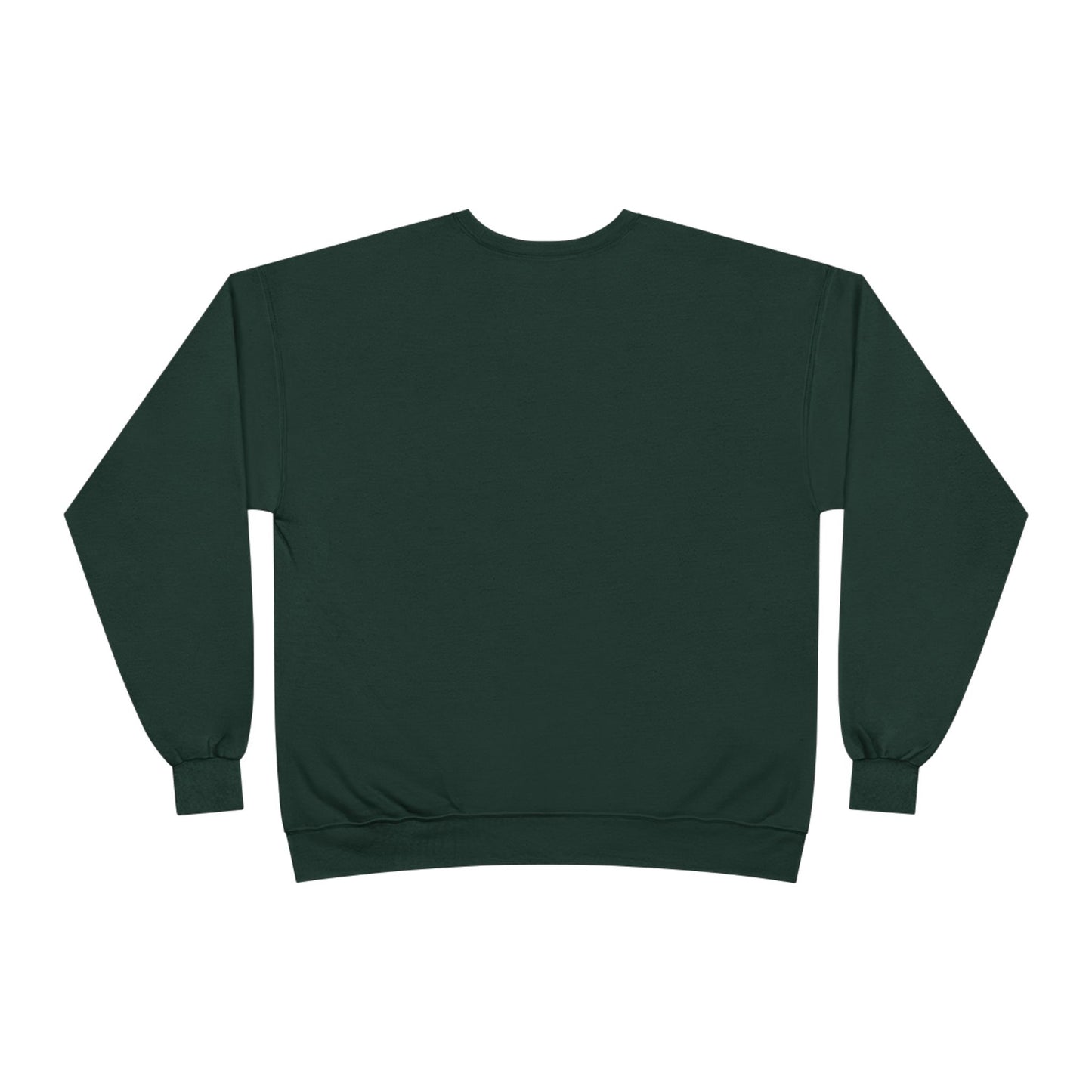 Christmas Cat Tree Sweatshirt - Cozy Holiday Unisex Eco-Friendly Crewneck
